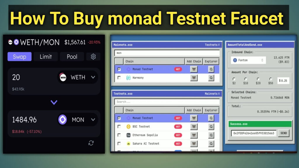 Monad Testnet Faucet